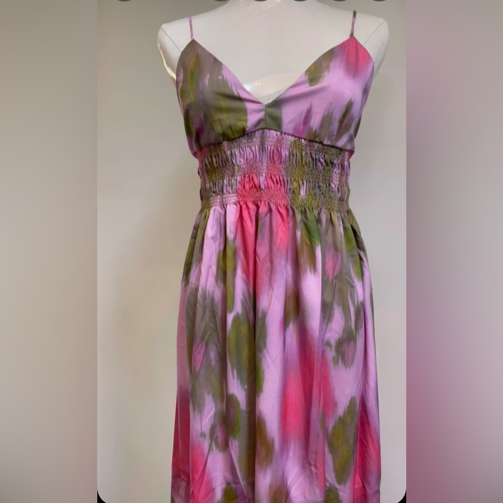 FLORAL DRESS MULTICOLOR